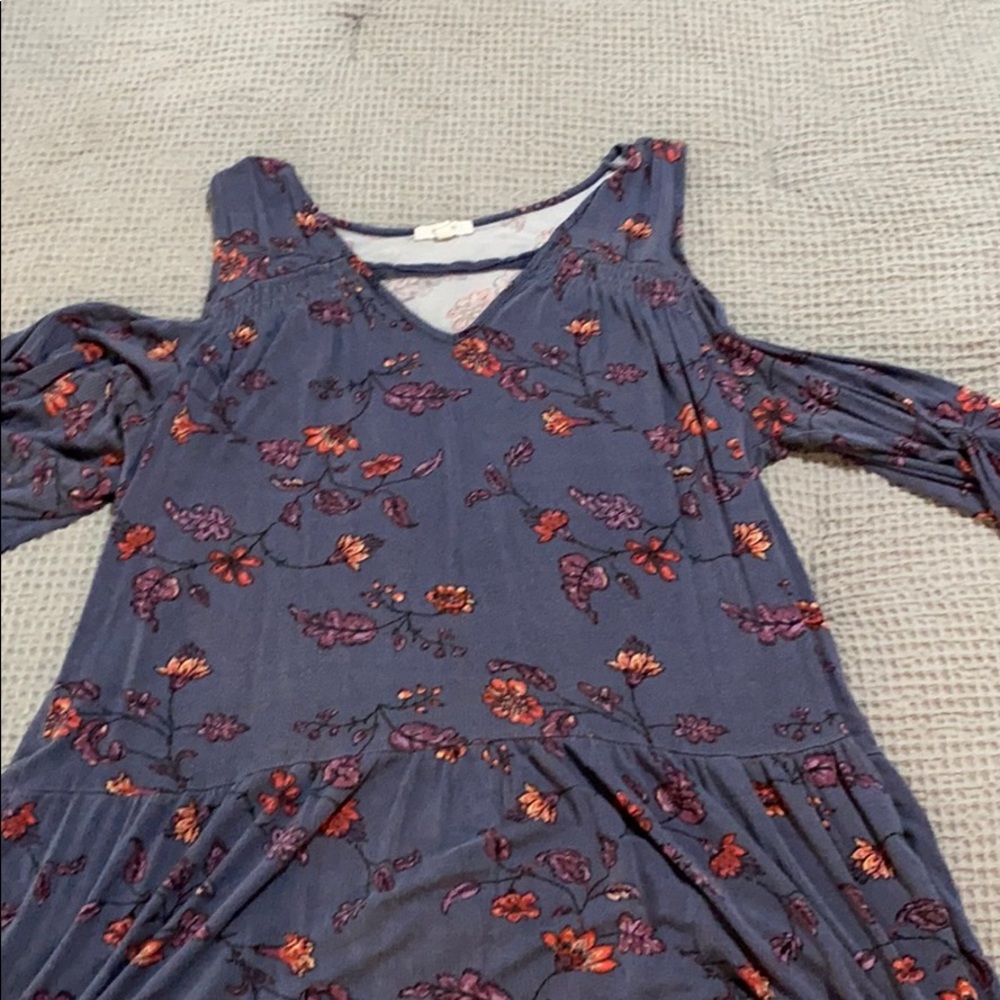 Open shoulder blouse